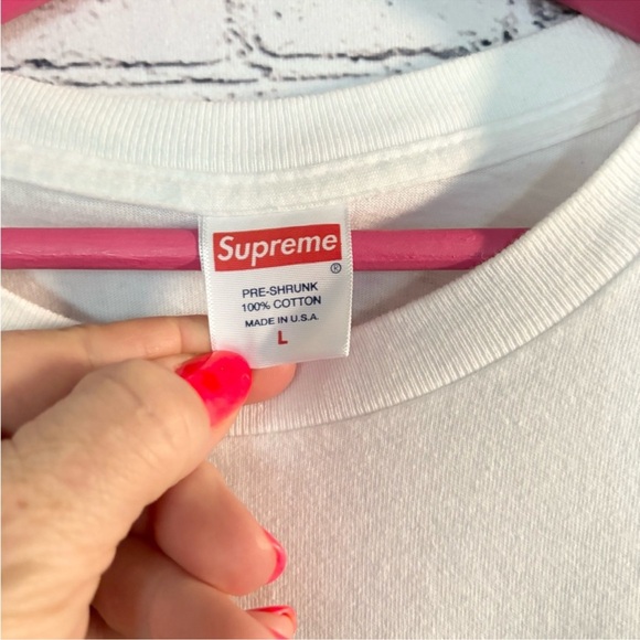 SUPREME. graphic long sleeve. Size L - Picture 3 of 4